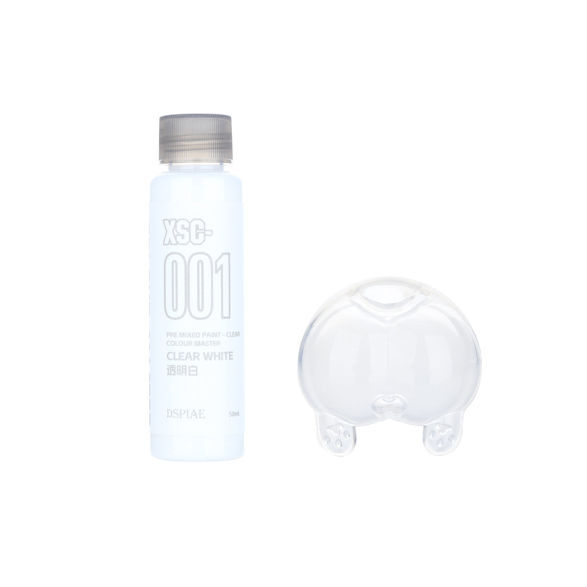 DSPIAE XSC-001 Clear White Pre-Mixed Acrylic Paint 50ml
