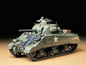 Tamiya 35190 US Medium Tank M4 Sherman Early Production 1/35 Model Kit - A-Z Toy Hobby