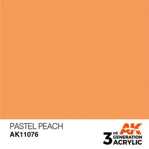 AK Interactive AK11076 3G Pastel Peach Acrylic Paint 17ml - A-Z Toy Hobby
