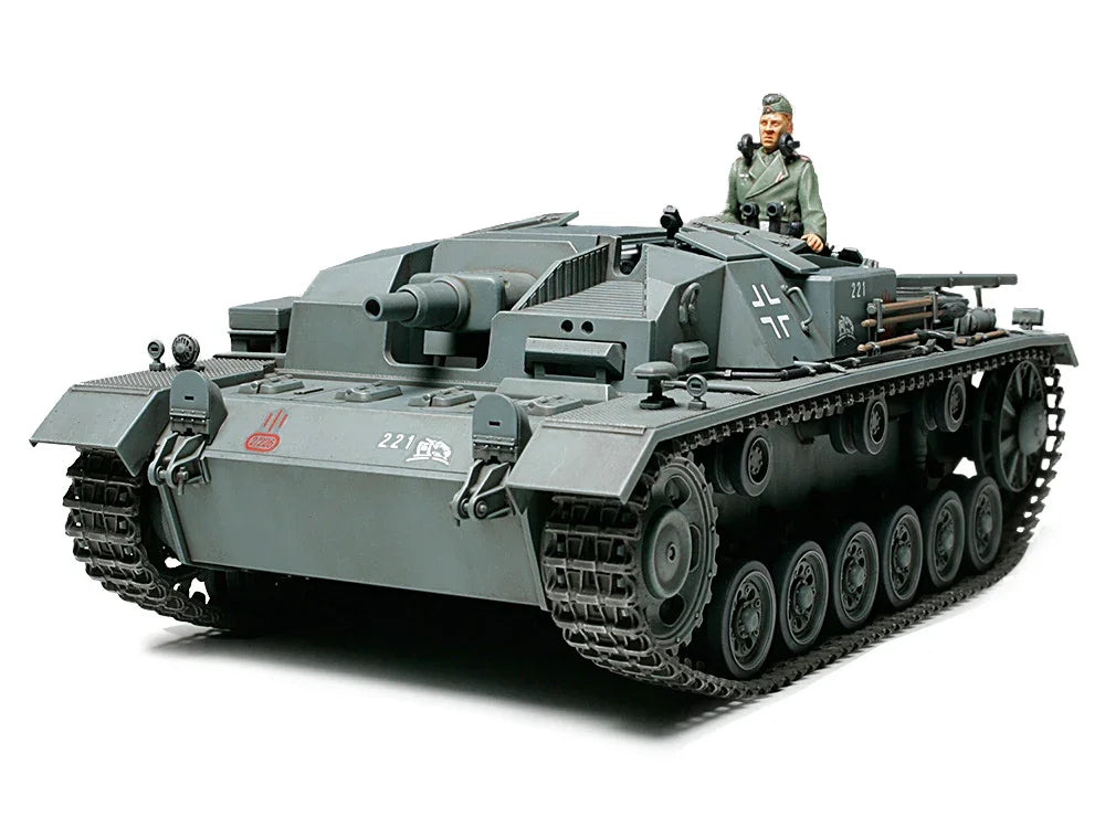 Tamiya 35281 German Sturmgeschutz III Ausfb 1/35 Model Kit - A-Z Toy Hobby
