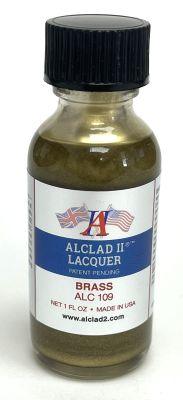 Alclad II ALC-109 Brass Lacquer Paint 1oz - A-Z Toy Hobby