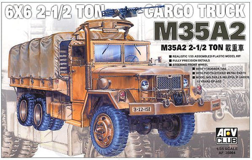 AFV Club 35004 M35A2 2-1/2 Ton Cargo Truck 1/35 Model Kit
