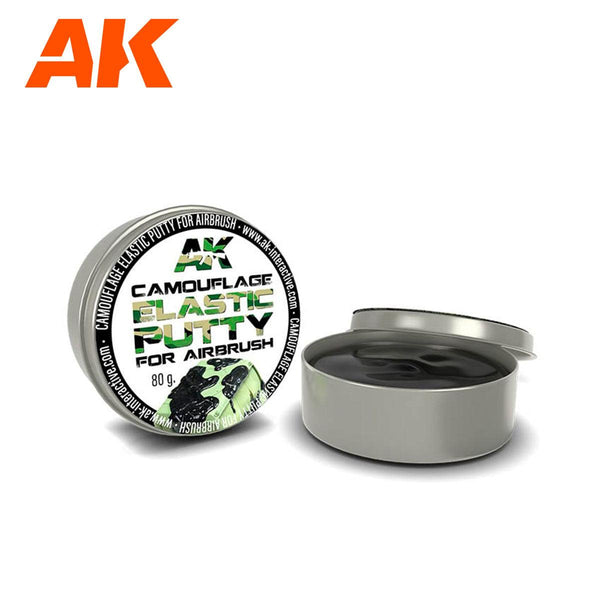 AK Interactive 8076 Camouflage Elastic Putty 80g - A-Z Toy Hobby