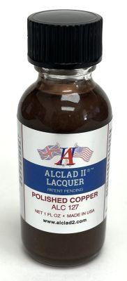 Alclad II ALC-127 Polished Copper Lacquer Paint 1oz - A-Z Toy Hobby