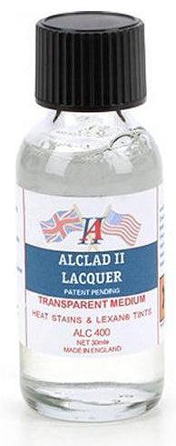 Alclad II ALC-400 Transparent Medium Lacquer Paint 1oz - A-Z Toy Hobby