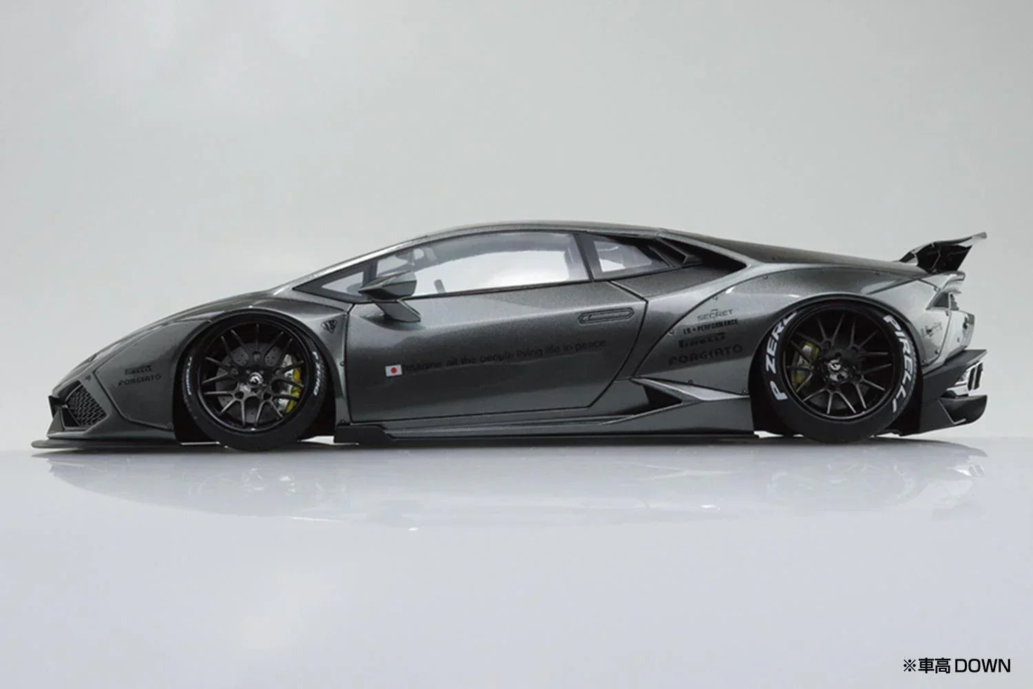 Aoshima 05990 LB-Works Lamborghini Huracan Ver.2 1/24 Model Kit - A-Z Toy Hobby