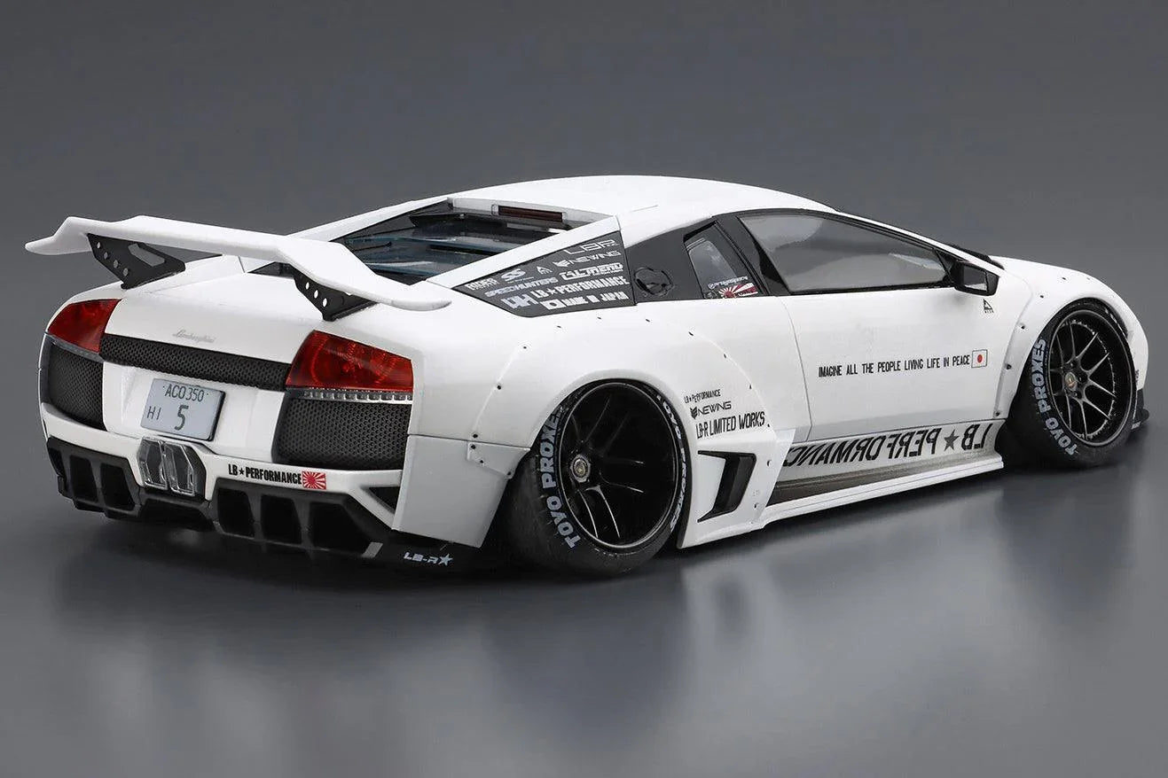 Aoshima 05992 LB-Works Lamborghini Murcielago Limited 20 Ver.1 1/24 Model Kit - A-Z Toy Hobby