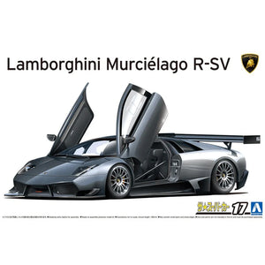Aoshima 17 2010 Lamborghini Murcielago R-SV 1/24 Model Kit - A-Z Toy Hobby