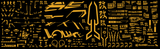 Delpi Gold Metal Sticker For MG Astray Red Frame - A-Z Toy Hobby