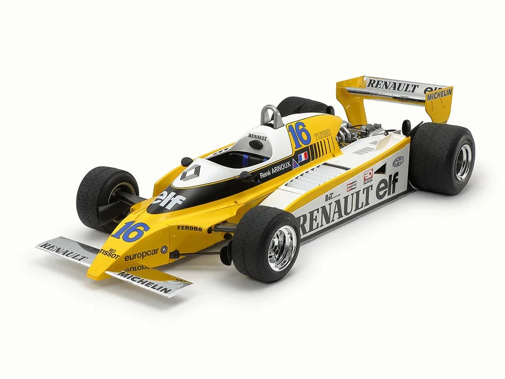 Tamiya 12033 Renault RE-20 Turbo With Photo-Etched Parts 1/12 Model Kit - A-Z Toy Hobby