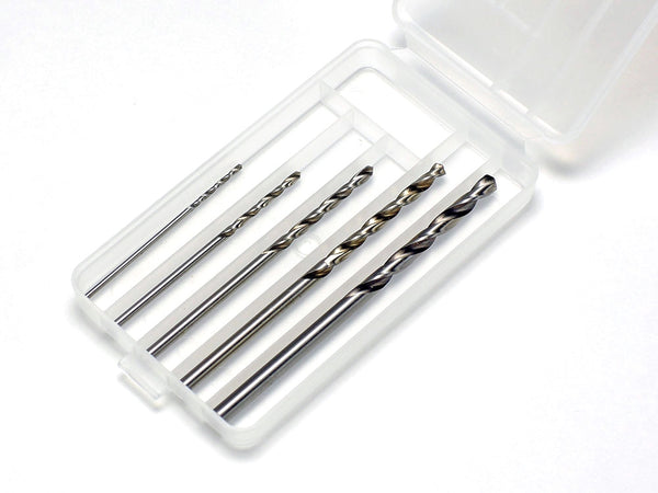 Tamiya 74049 Basic Drill Set (1, 1.5, 2, 2.5, 3mm)