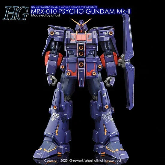 G-Rework Water Decal For HG Psycho Mk-II - A-Z Toy Hobby