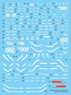 G-Rework Water Decal For MG Sinanju Stein Narrative Ver. Ka - A-Z Toy Hobby