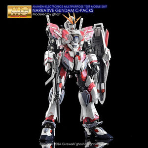 G-Rework Water Decal For MG Narrative C-Packs Ver. Ka - A-Z Toy Hobby