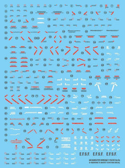 G-Rework Water Decal For MG Narrative C-Packs Ver. Ka - A-Z Toy Hobby