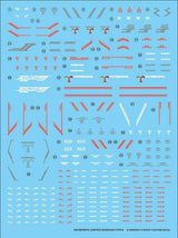 G-Rework Water Decal For HG Infinite Justice Type 2 - A-Z Toy Hobby