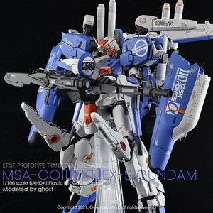 G-Rework Water Decal For MG Ex-S 1.5 - A-Z Toy Hobby