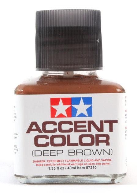 Tamiya 87210 Panel Line Accent Color Deep Brown 40ml TAM87210 - A-Z Toy Hobby