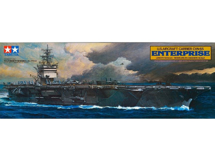 Tamiya 78007 US Enterprise Aircraft Carrier CVN 65 1/350 Model Kit - A-Z Toy Hobby