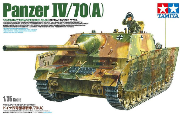 Tamiya 35381 German Panzer IV/70(A) 1/35 Model Kit TAM35381 - A-Z Toy Hobby