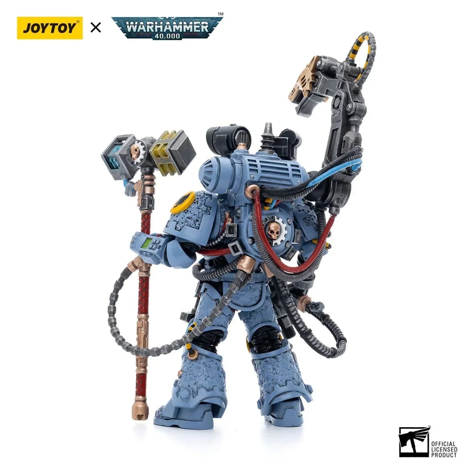 Joy Toy Warhammer 40K Space Wolves Iron Priest Jorin Fellhammer 1/18 Action Figure - A-Z Toy Hobby