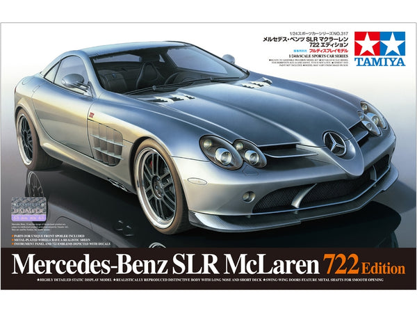 Tamiya 24317 Mercedes Benz SLR McLaren 722 1/24 Model Kit