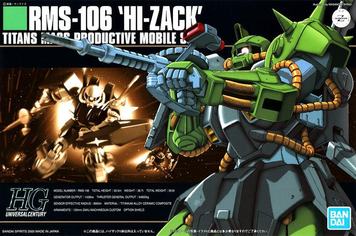 Bandai 012 RMS-106 Hi-Zack HGUC 1/144 Model Kit - A-Z Toy Hobby
