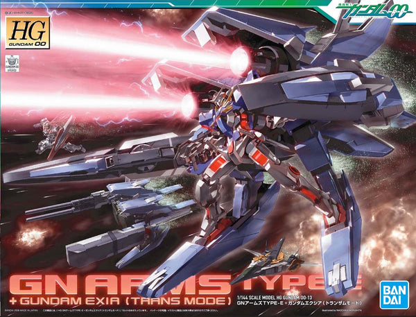 Bandai 13 GN Arms Type E + Gundam Exia (Trans-Am Mode) HG00 1/144 Model Kit