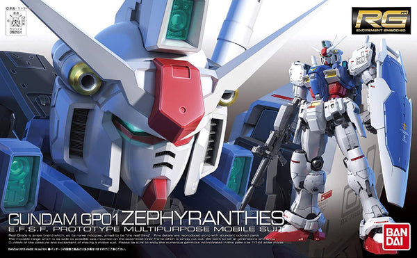 Bandai RG 12 Gundam GP01 Zephyrantes 1/144 Model Kit