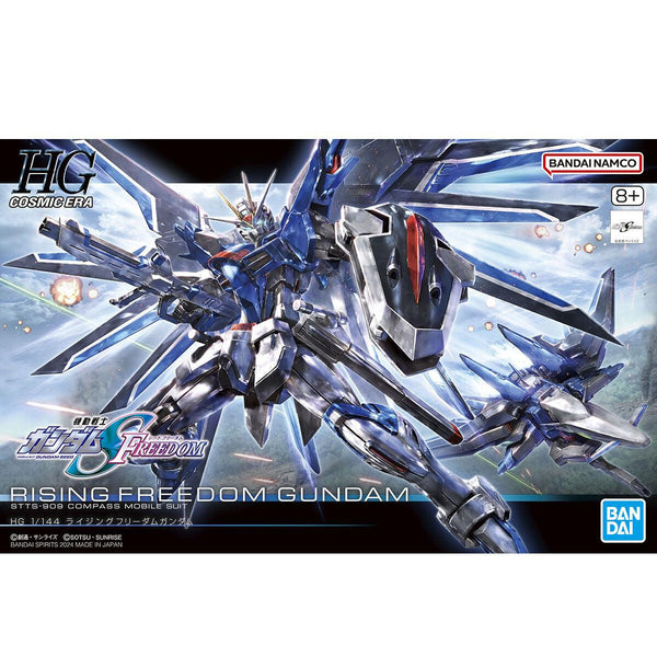 Bandai 243 Rising Freedom Gundam HGCE 1/144 Model Kit - A-Z Toy Hobby