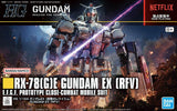 Bandai 255 RX-78[G]E Gundam EX HG RFV 1/144 Model Kit - A-Z Toy Hobby