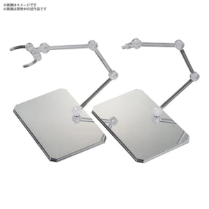 Bandai Action Base 6 Clear Mirror Sticker Set (2pcs) - A-Z Toy Hobby