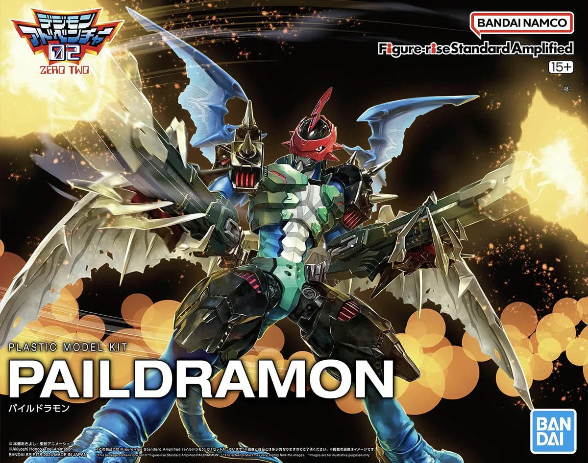 Bandai Digimon Paildramon Amplified Figure-rise Model Kit - A-Z Toy Hobby