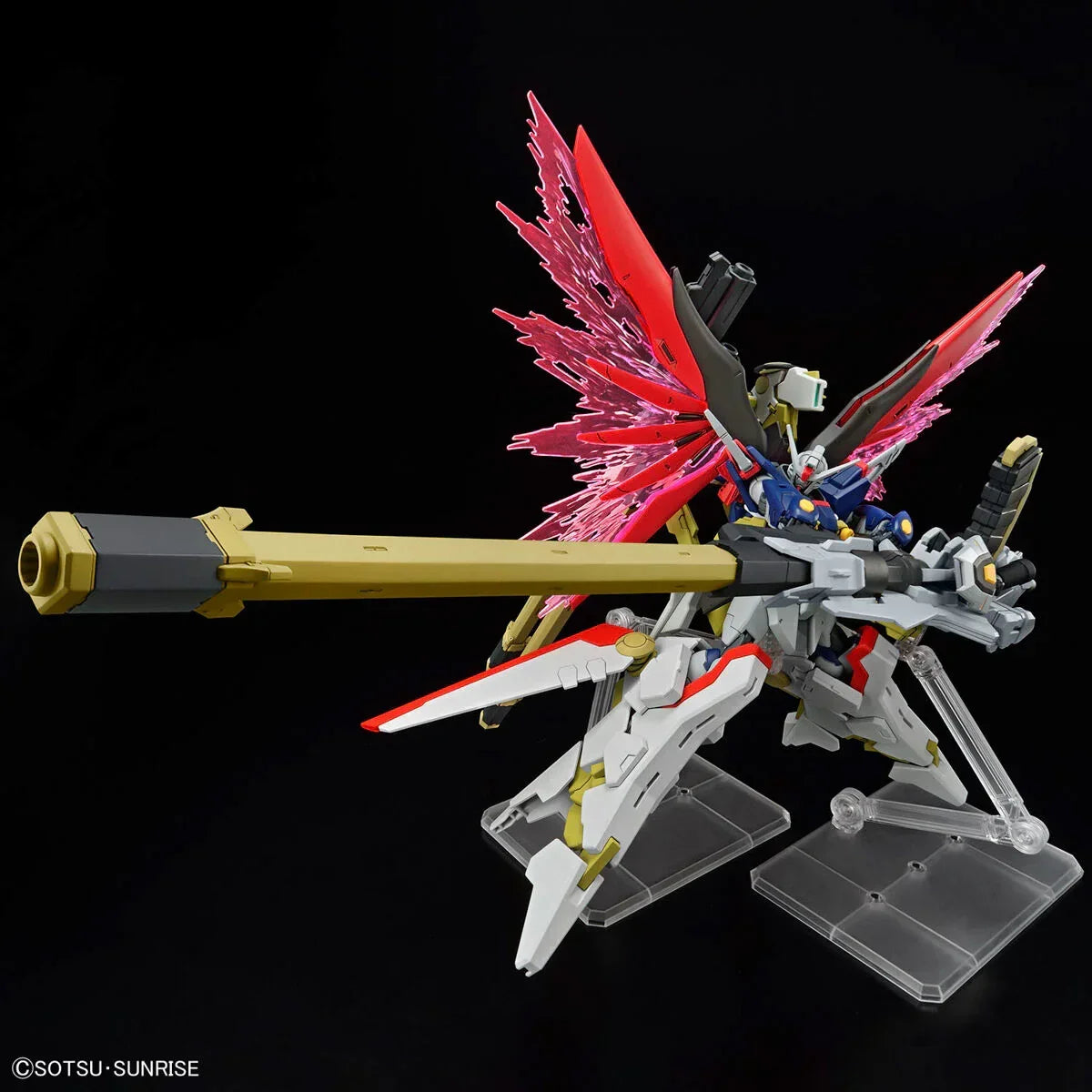 Bandai 258 Destiny Gundam Spec II & Zeus Silhouette HGCE 1/144