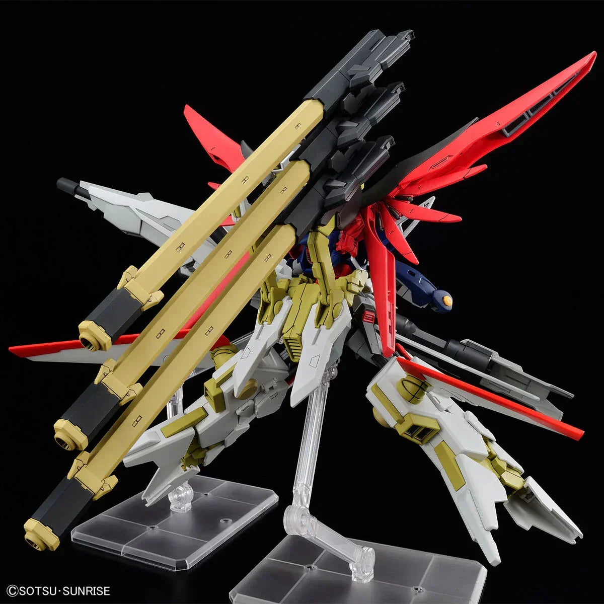 Bandai 258 Destiny Gundam Spec II & Zeus Silhouette HGCE 1/144