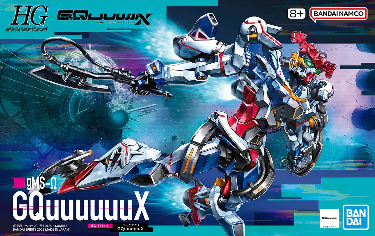 Bandai HGGQX 01 GQuuuuuuX 1/144 Model Kit - A-Z Toy Hobby