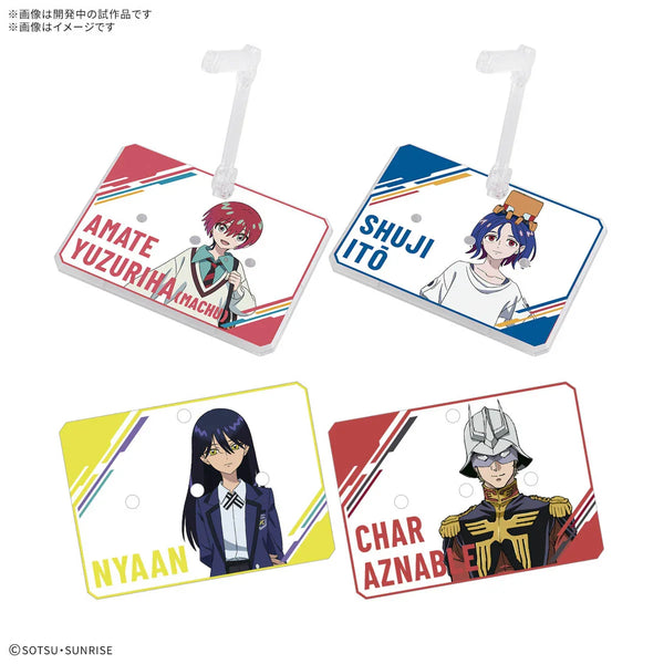 Bandai Action Base 7 (Clear Color) Gundam GQuuuuuuX Sticker Set