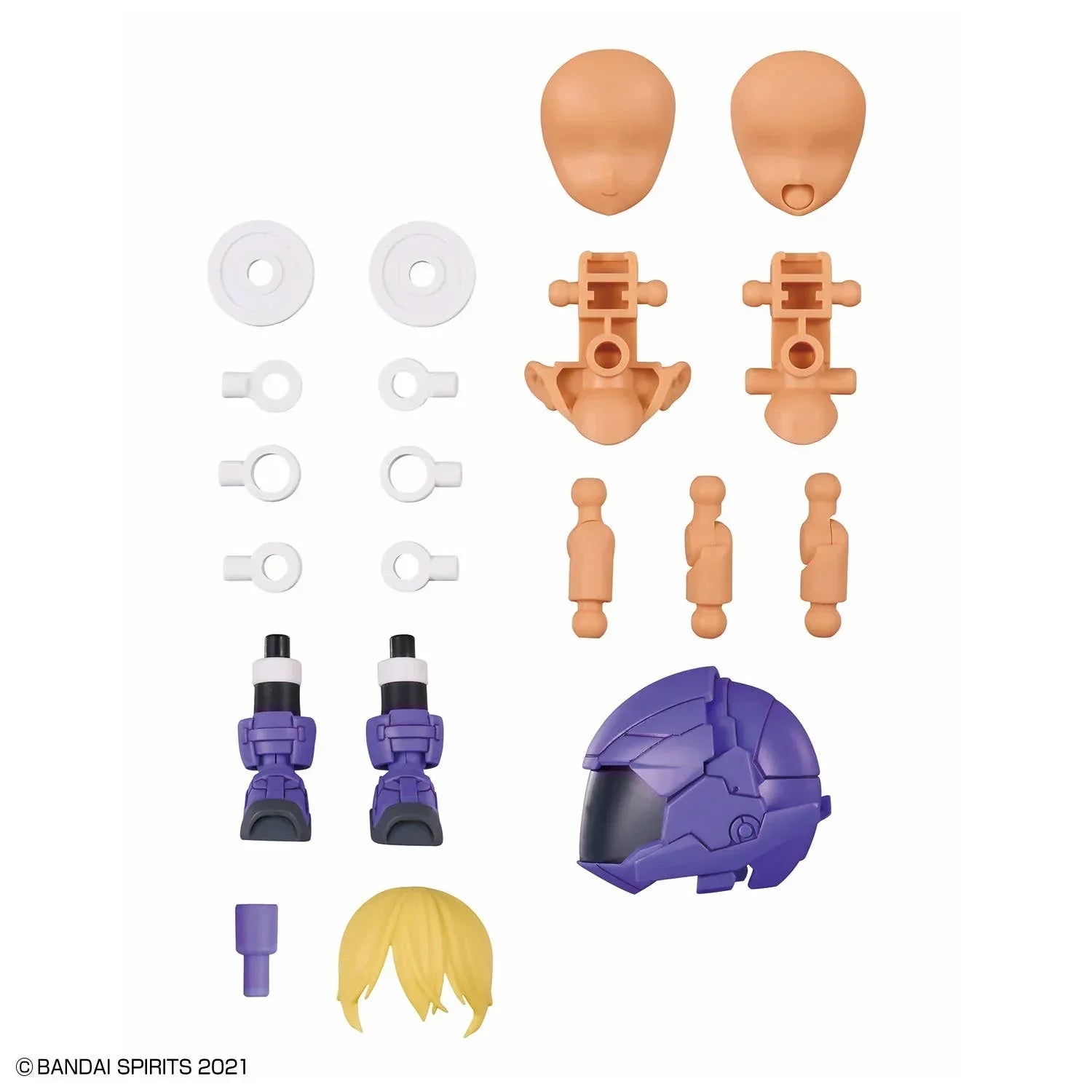 makoto オプション代 Bandai 30MS OP-25 Option Parts Set 25 (Turbo Costume Gamma) [Color