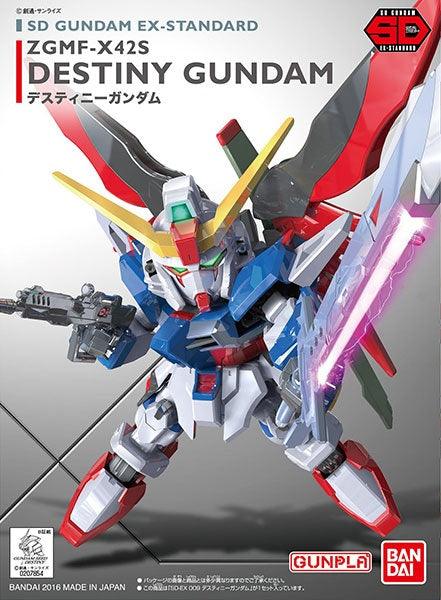Bandai 009 Destiny Gundam SD EX-Standard Model Kit - A-Z Toy Hobby