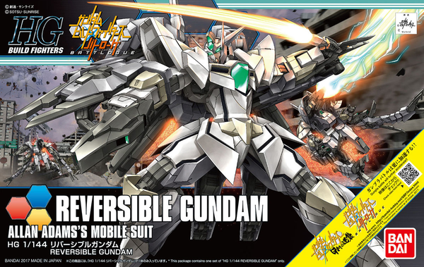 Bandai 063 Reversible Gundam HGBF 1/144 Model Kit