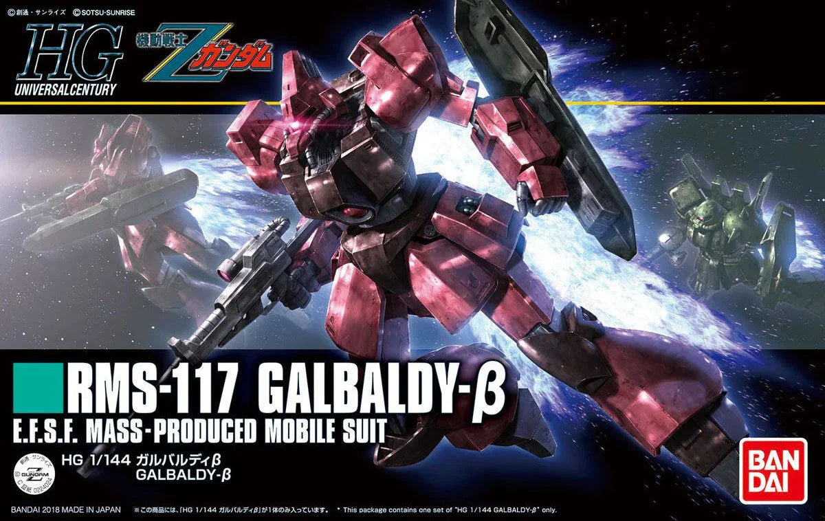 Bandai HGUC 212 Galbaldy Beta 1/144 - A-Z Toy Hobby