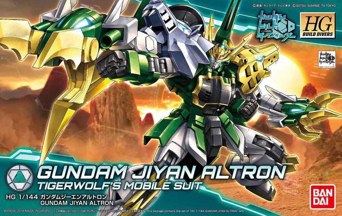 Mô hình lắp ráp HG 1/144 Gundam Jiyan Altron HGBD BANDAI Mô hình lắp ráp HG 1/144 Gundam Jiyan Altron HGBD BANDAI