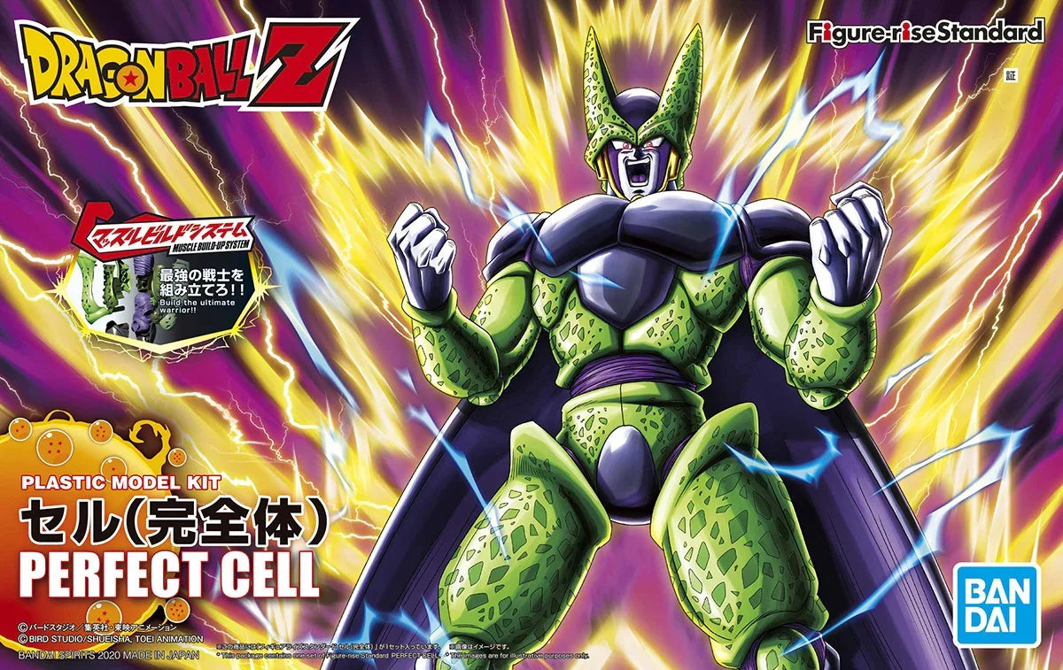 Bandai Dragon Ball Z Perfect Cell Figure-rise Model Kit - A-Z Toy Hobby