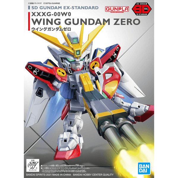 Bandai 018 Wing Gundam Zero SD EX-Standard Model Kit - A-Z Toy Hobby
