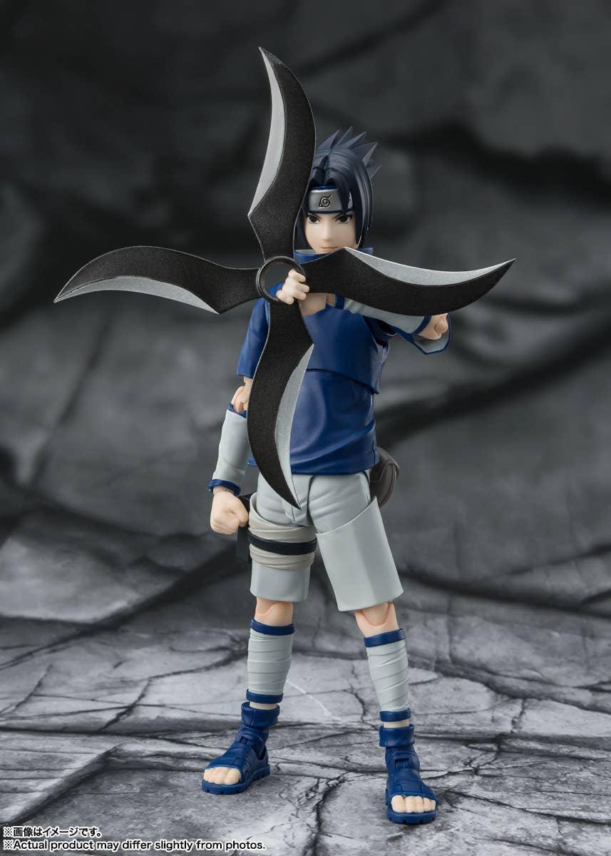 Tamashii Nations Naruto Sasuke Uchiha (Ninja Prodigy of the Uchiha Clan Bloodline) S.H.Figuarts Action Figure - A-Z Toy Hobby