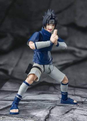 Tamashii Nations Naruto Sasuke Uchiha (Ninja Prodigy of the Uchiha Clan Bloodline) S.H.Figuarts Action Figure - A-Z Toy Hobby