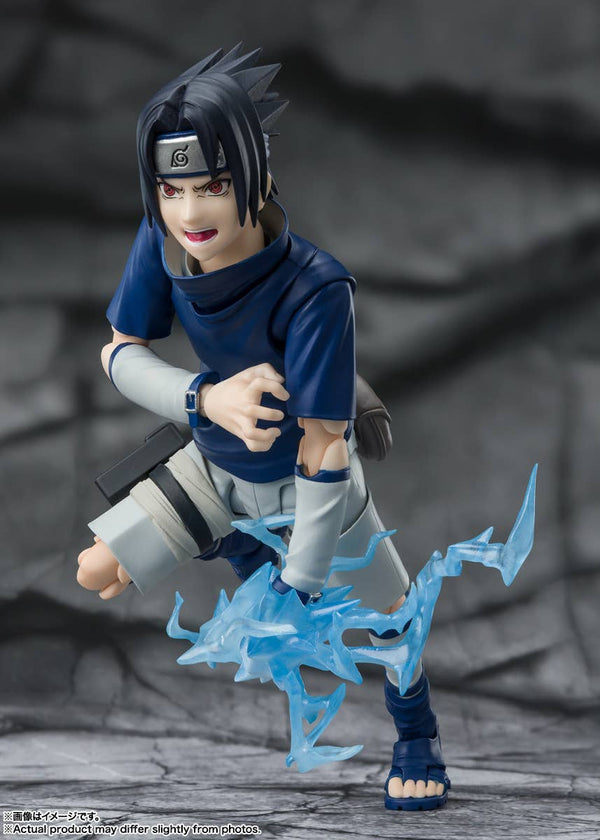 Tamashii Nations Naruto Sasuke Uchiha (Ninja Prodigy of the Uchiha Clan Bloodline) S.H.Figuarts Action Figure