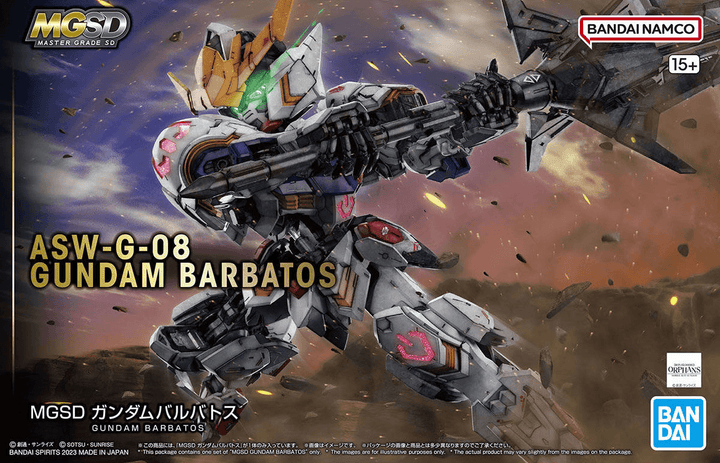 Bandai Gundam Barbatos MGSD Model Kit - A-Z Toy Hobby