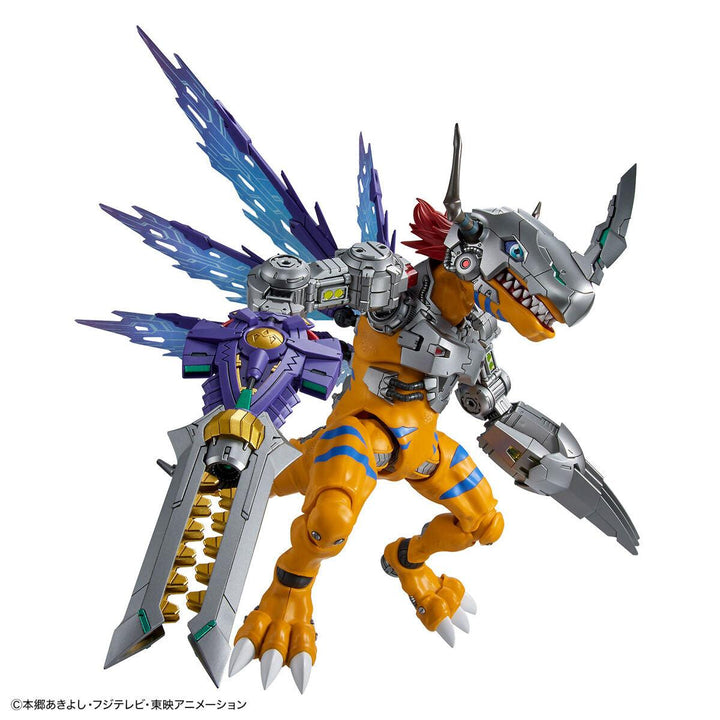 Bandai Digimon Metalgreymon (Vaccine) Amplified Figure-rise Model Kit - A-Z Toy Hobby