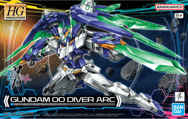 Bandai 05 Gundam 00 Diver Arc HGGBM 1/144 Model Kit - A-Z Toy Hobby
